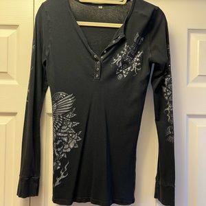 Vintage Bejeweled by Susan Fixel shirt